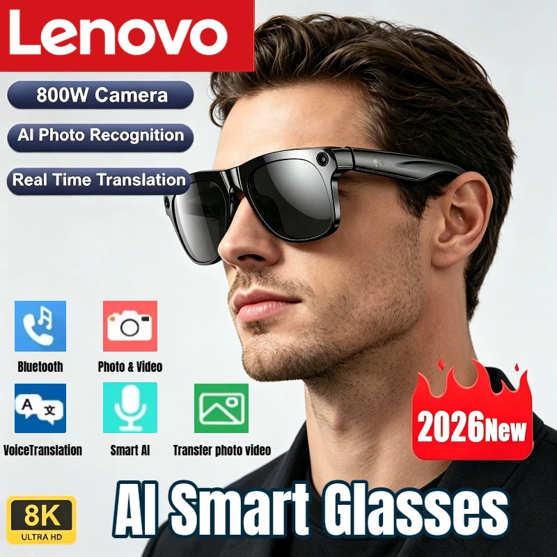 Photography Japanese - Óculos Inteligentes Lenovo AI 8K HD