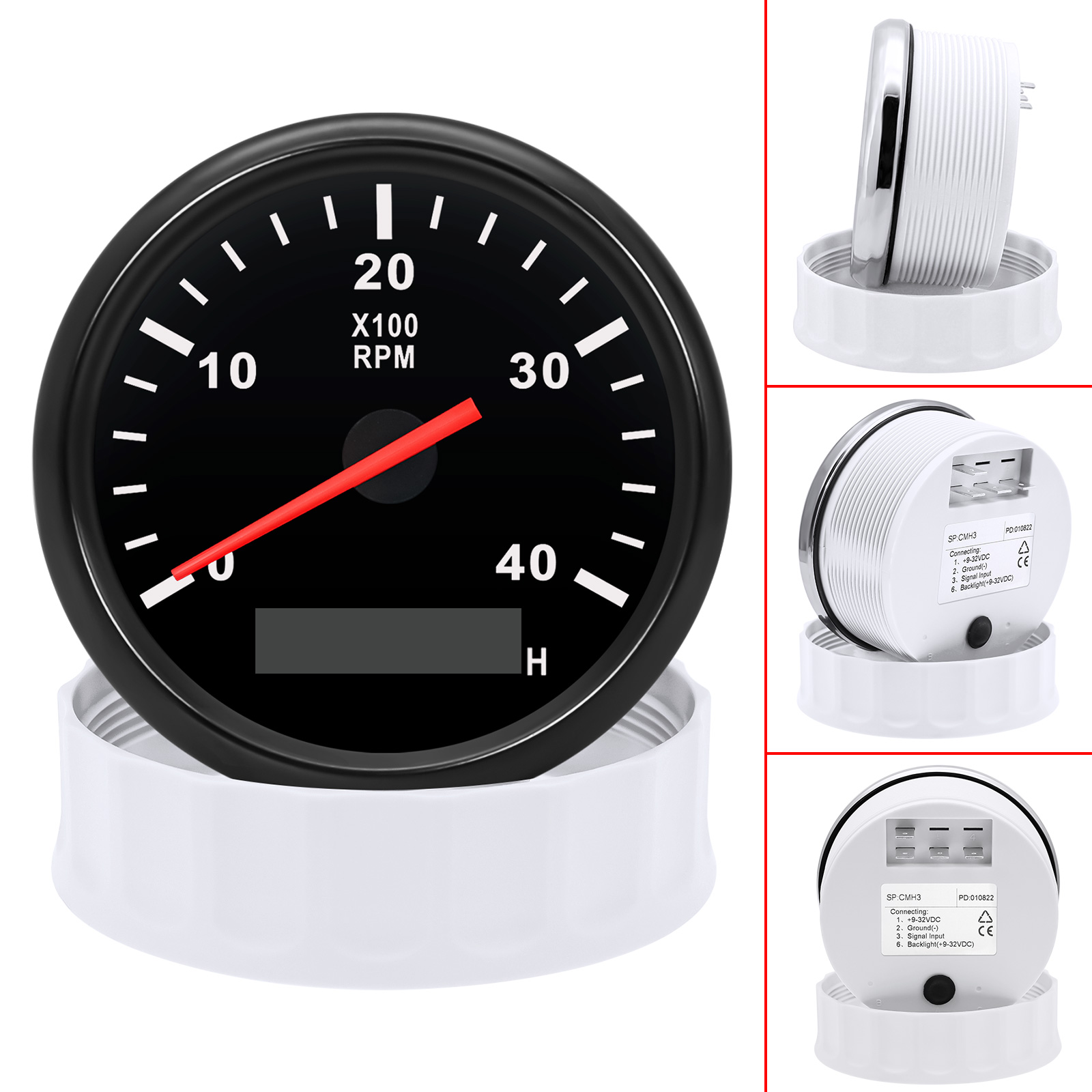 4000rpm 85mm tacômetro com led - Light Meter Incident avaliação e preço
