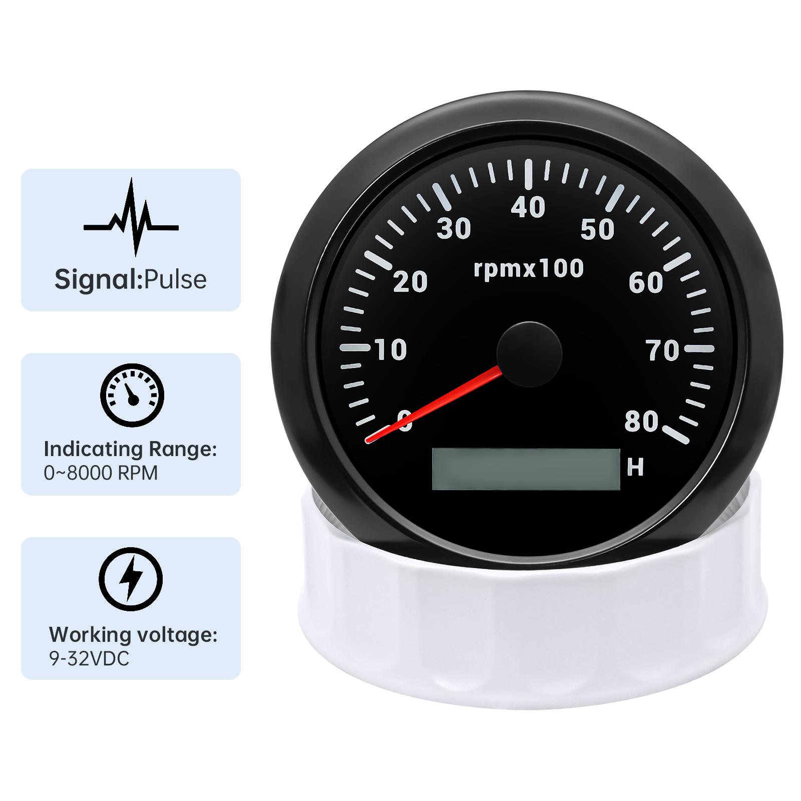 Tacômetro redondo automático r - Light Meter Incident avaliação e preço