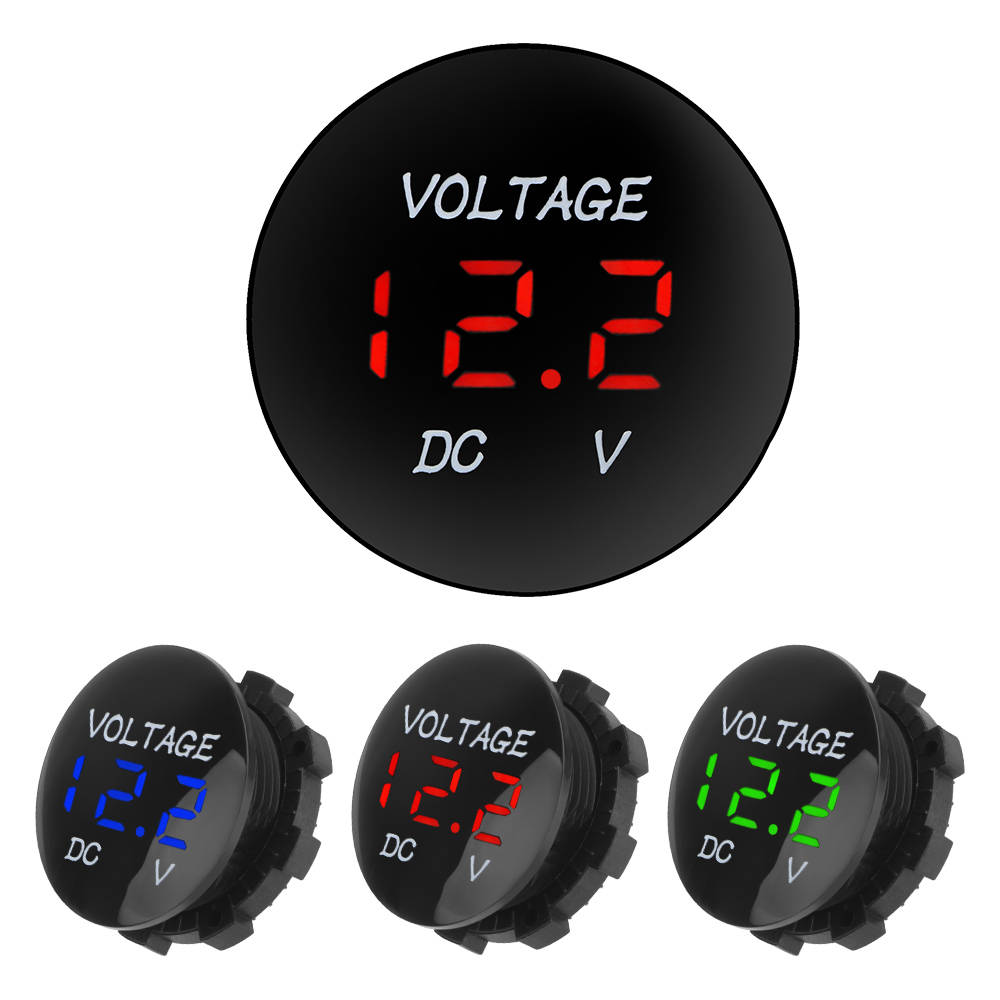 Mini voltímetro digital dc 12v - Light Meter Incident avaliação e preço