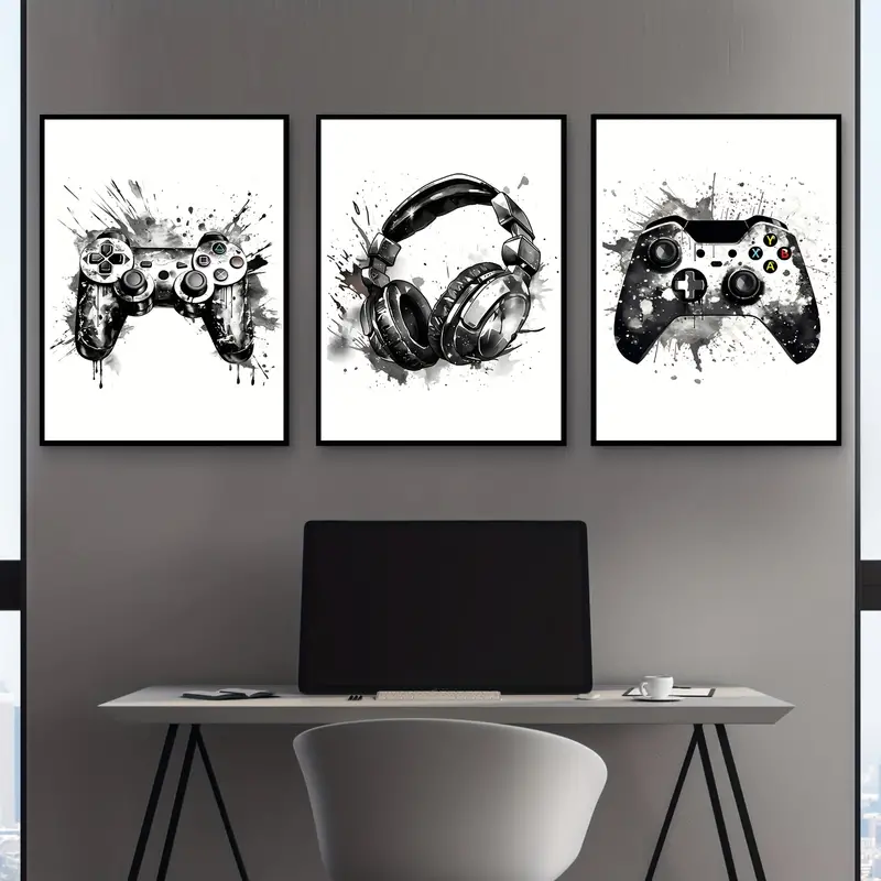 Conjunto de 3 Quadros em Tela  - Photography Course avaliação e preço