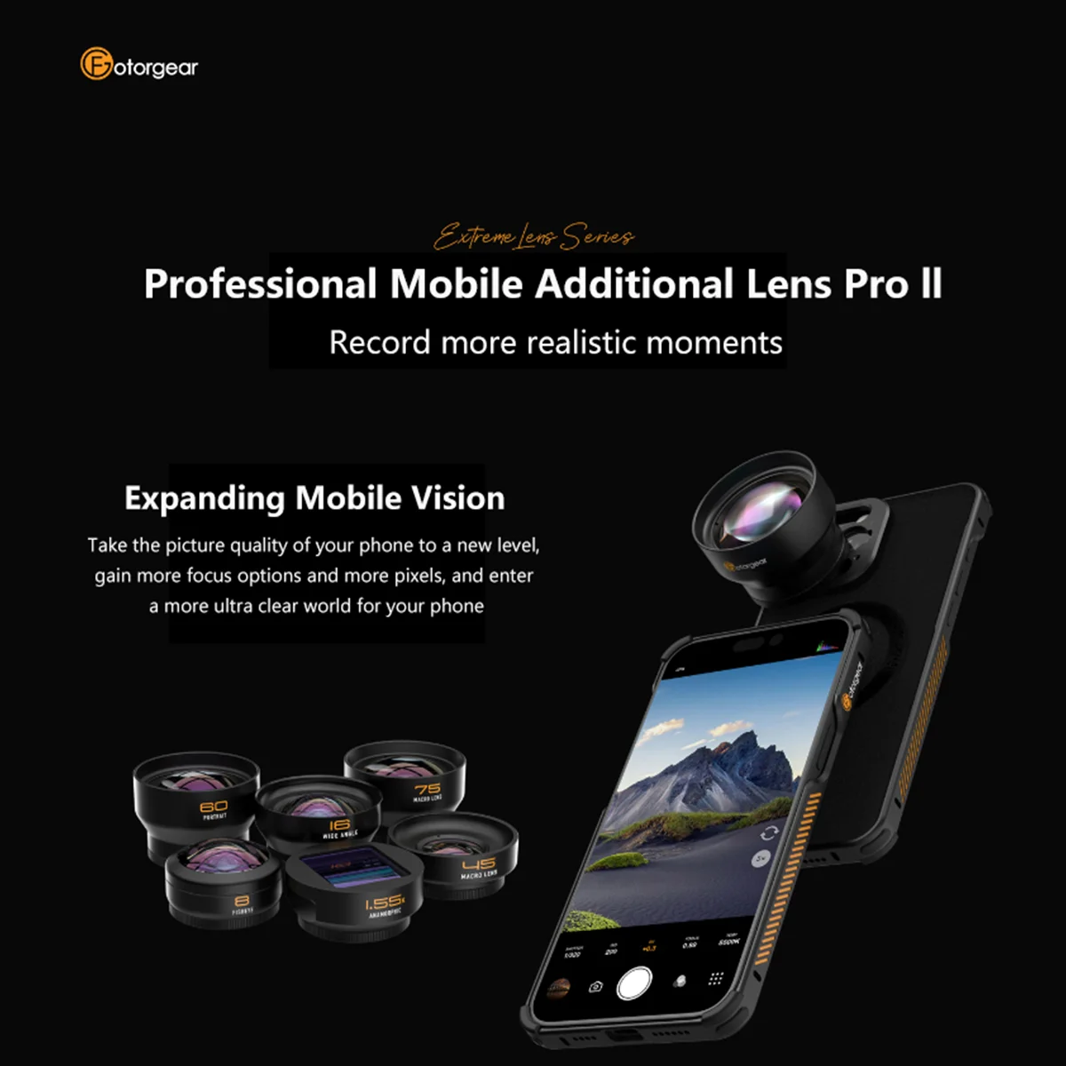 Fotorgear Pro ll Lente de tele - Photography Kit Samsung S26 Ultra avaliação e preço