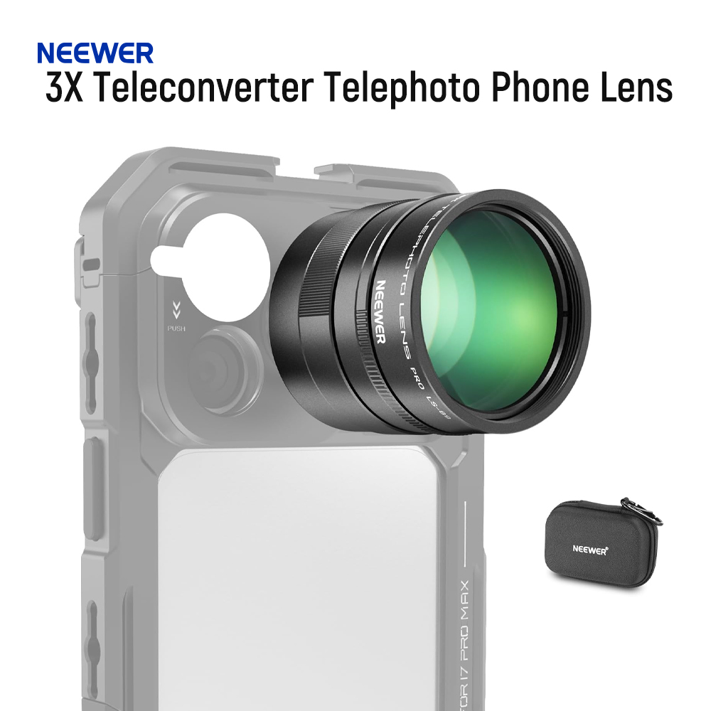 Lente Teleconversora NEEWER 3X - Photography Kit Samsung S26 Ultra avaliação e preço