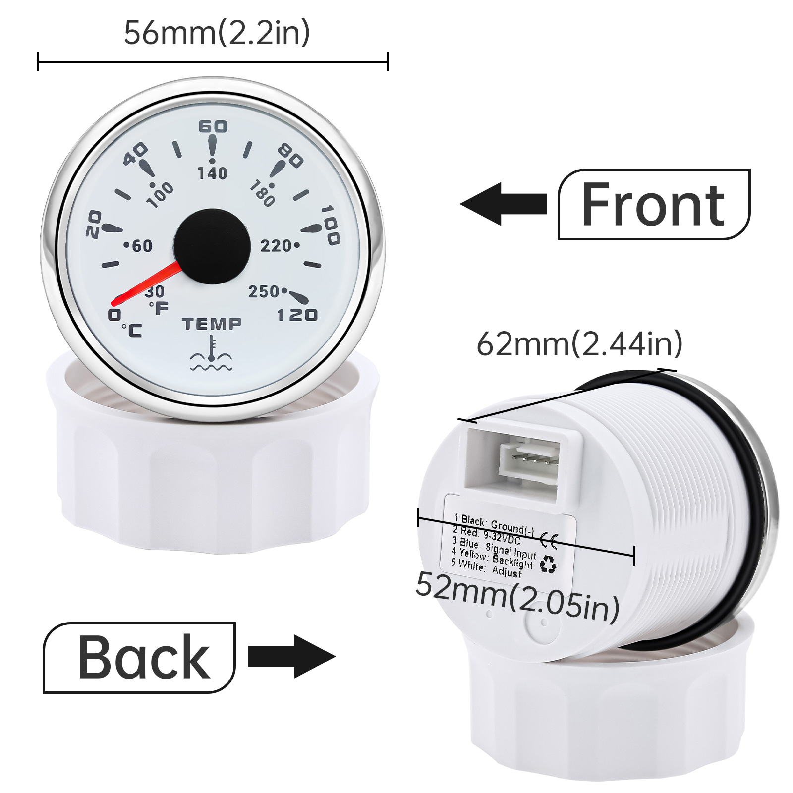 Medidor de temperatura da água - Light Meter Incident avaliação e preço