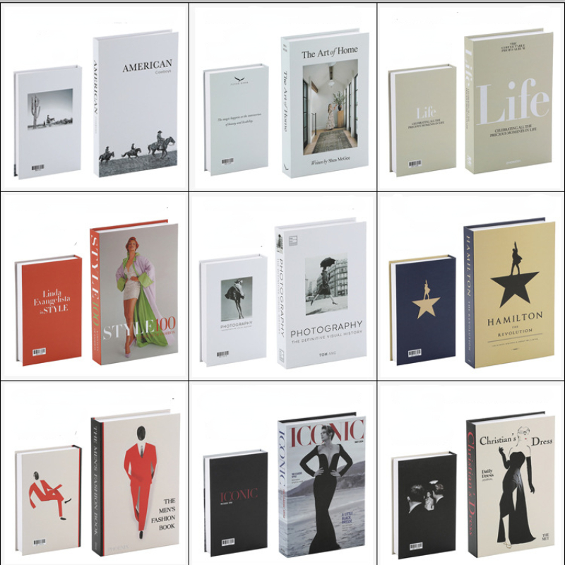 Moda livros falsos para decora - Photography Magazine avaliação e preço