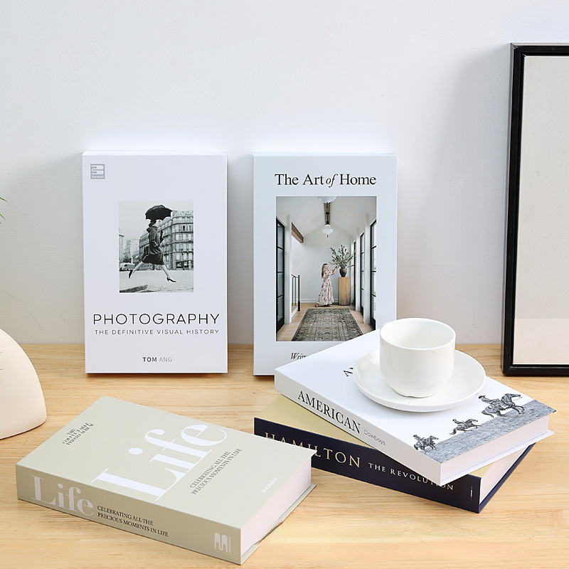 Moda livros falsos para decora - Photography Magazine avaliação e preço
