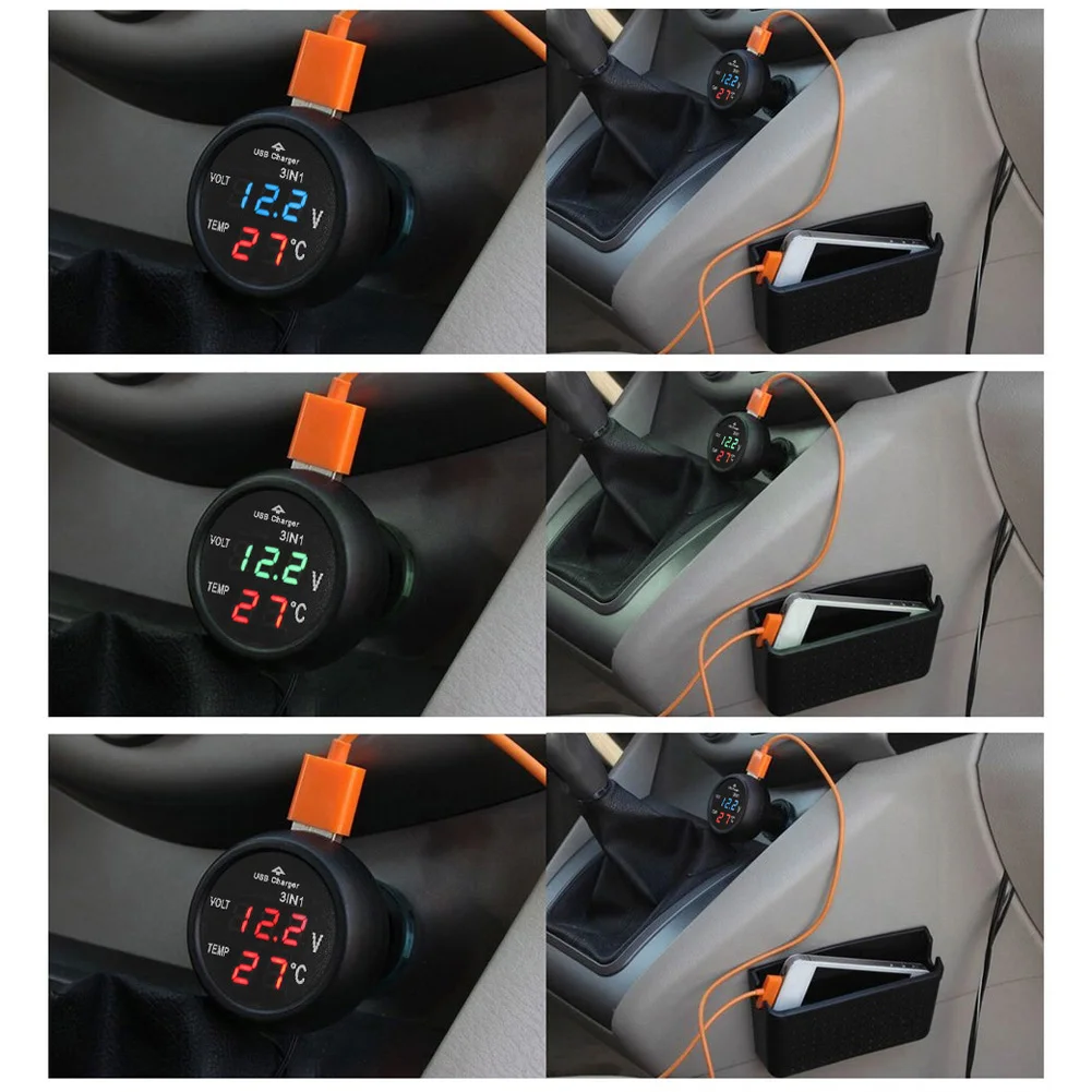 Voltímetro do carro com displa - Light Meter Incident avaliação e preço